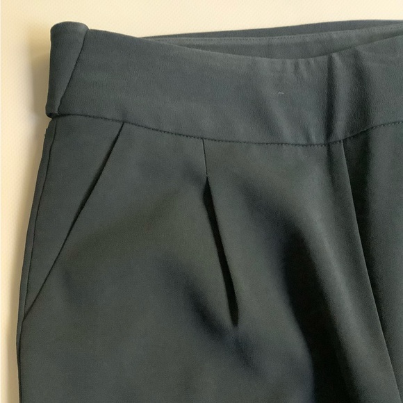 Monk & Lou cropped pant with tie tie belt Blue/green - Picture 2 of 8